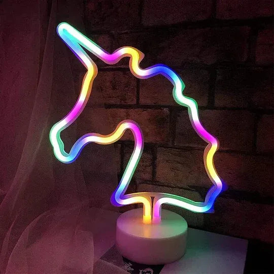 Unicorn Neon LED Night Light