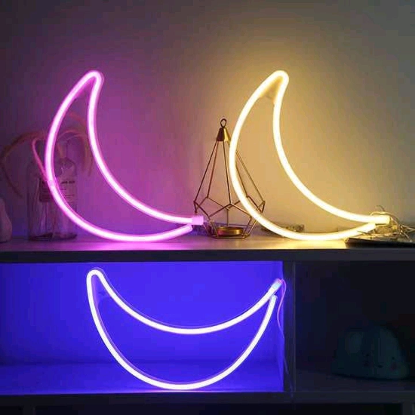 Moon Neon LED Night Light