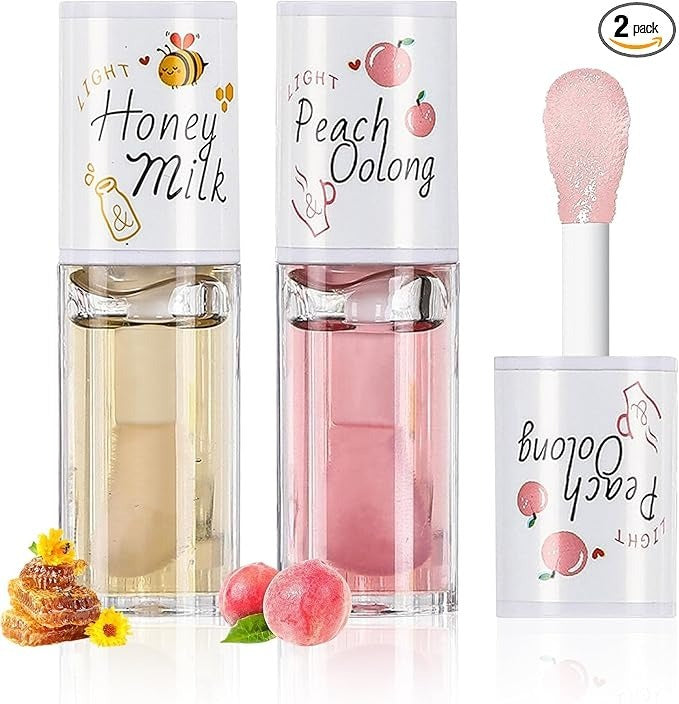 Bear Crystal Jelly Lip Oil Hydrating