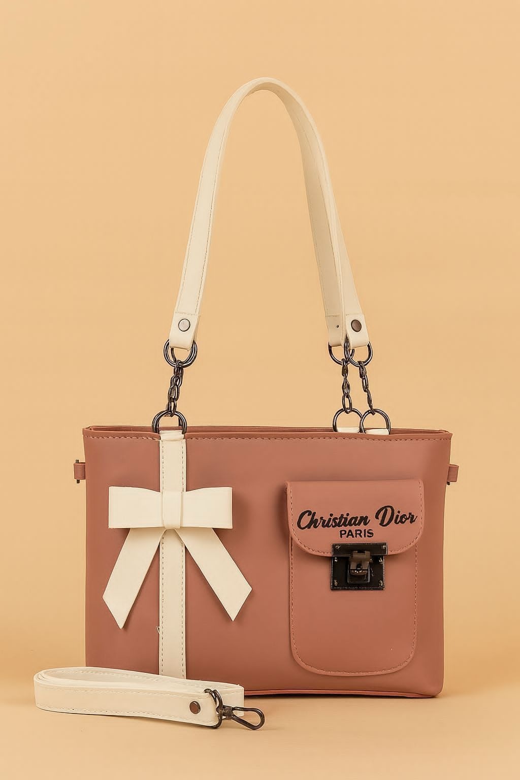 Faux Leather Shoulder Hand Bag for Girls