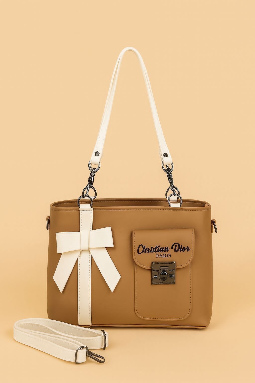 Faux Leather Shoulder Hand Bag for Girls