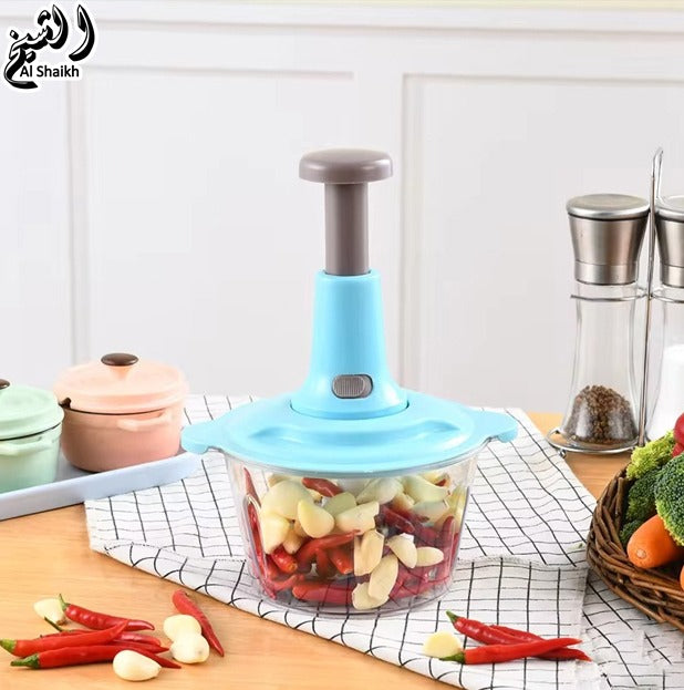 HAND PRESS CHOPPER 2KG CAPACITY