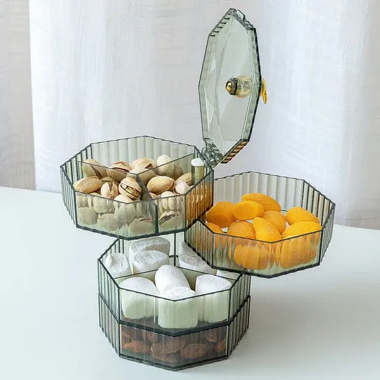 4 Layer Rotating Jewelry Storage Organizer