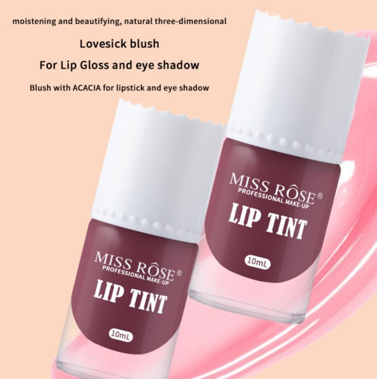 Liquid Water Proof Long Lasting Lip Tint